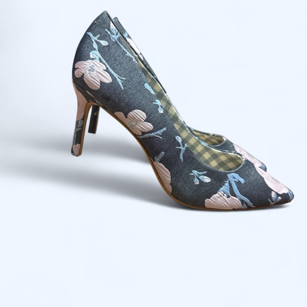 Floral Patterned Heels